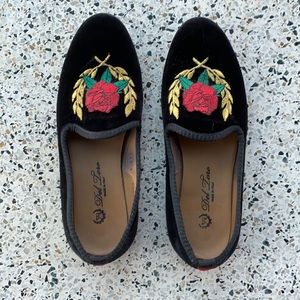 Del Toto x Theopolis London Velvet Slippers